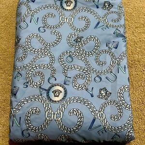 Versace baby blanket